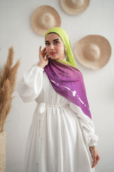 Gradient Chiffon Scarf